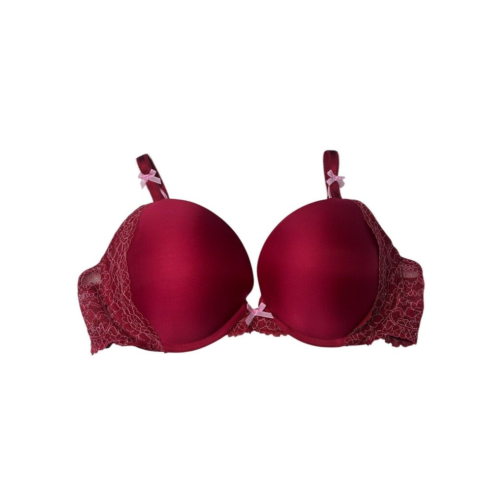 Victoria’s Secret red lace push up bra 34DD